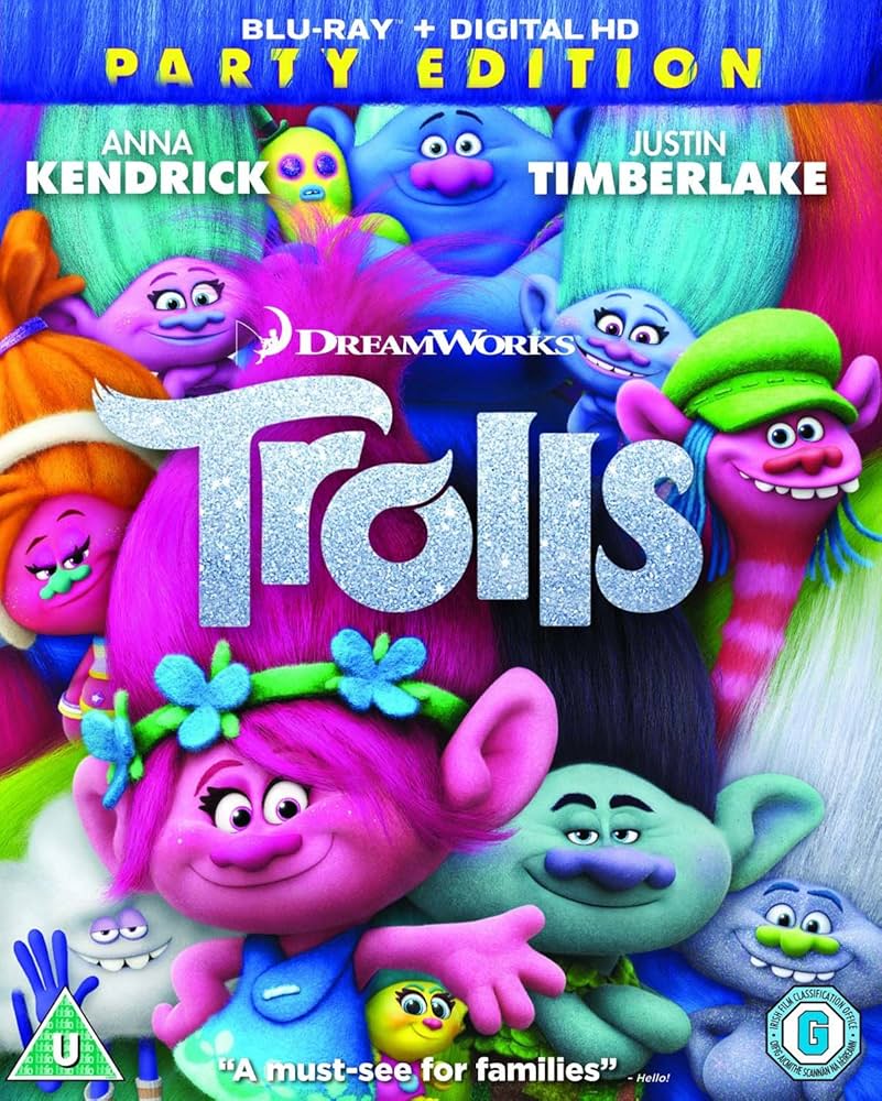 Amazon.com: Trolls [Blu-ray] [2016] [4K UHD] : Movies & TV